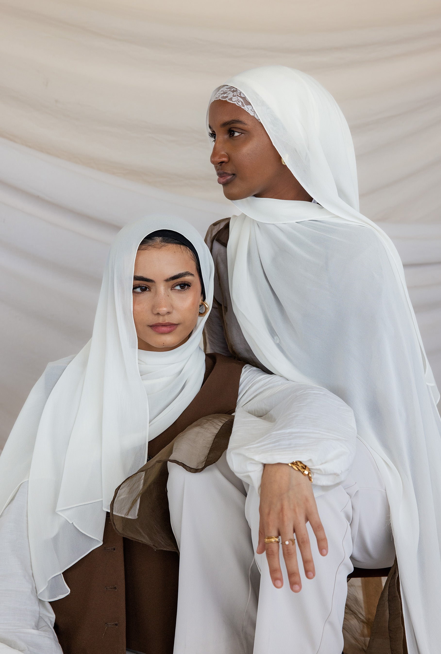 Lace Undercap for Women - Elegant & Comfortable Headwear for Hijab, Church, or Everyday Use