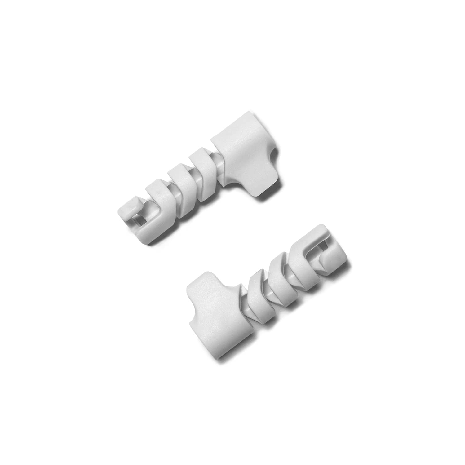 DailyObjects Spiral Charger Cable Protector - Durable Data Cable Saver & Charging Cord Cover (Set of 2) - Perfect for iPhone, Android, Tablets & Laptops at Home, Office or Travel