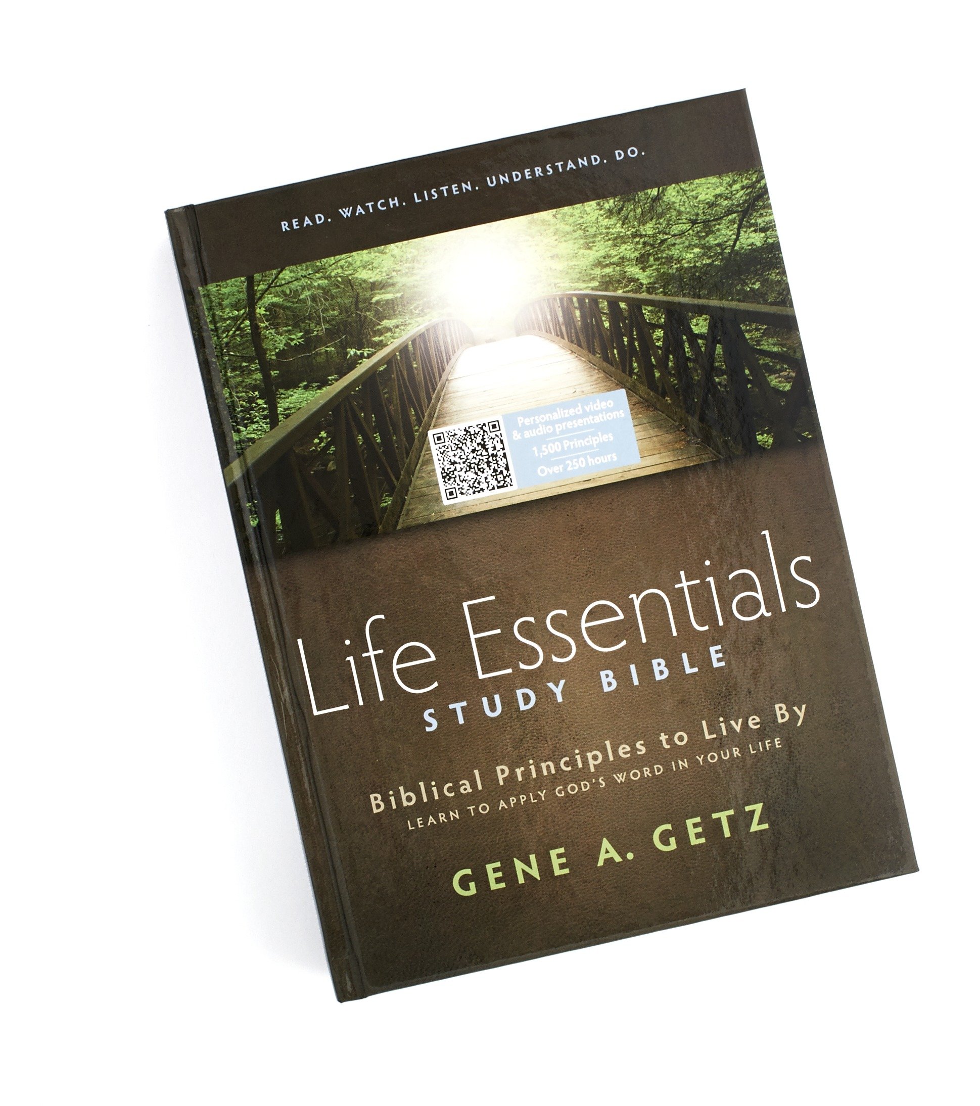 Life Essentials Study Bible - Hardcover Indexed with Biblical Principles for Daily Living | Perfect for Personal Devotion, Bible Study Groups & Spiritual Growth