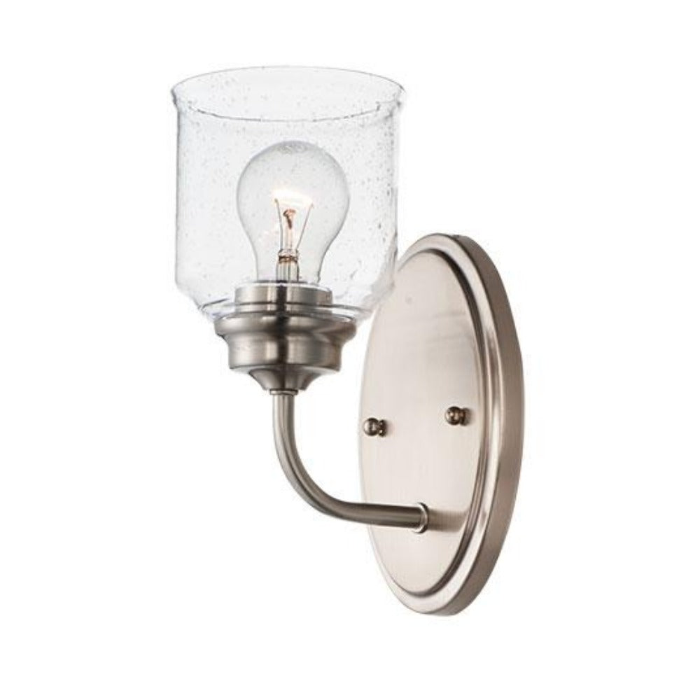 Lesley Sconce Wall Light - Modern Plug-in Wall Sconce with Adjustable Arm for Bedroom, Living Room, and Hallway Lighting
