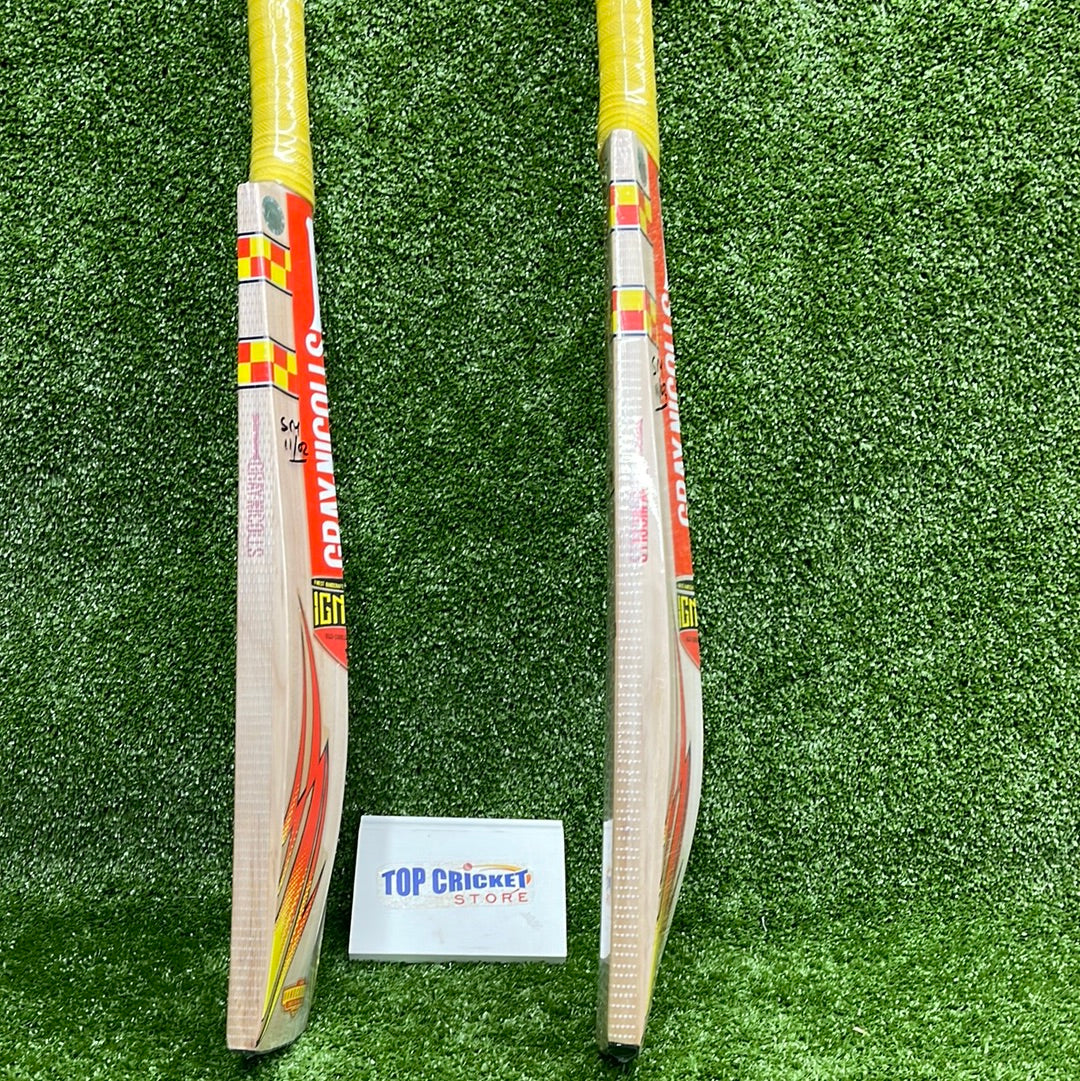 Gray Nicolls 2 Ignite English Willow Junior Cricket Bat - Premium Youth Cricket Equipment for Training & Matches