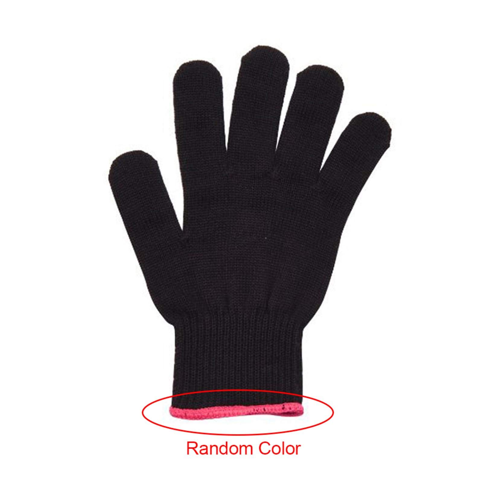 Professional Heat Resistant Gloves for Hair Styling - Curling & Flat Iron Mitts for Left & Right Hands | Heat Proof Protection for Wands & Styling Tools | Perfect for Salon & Home Hair Care