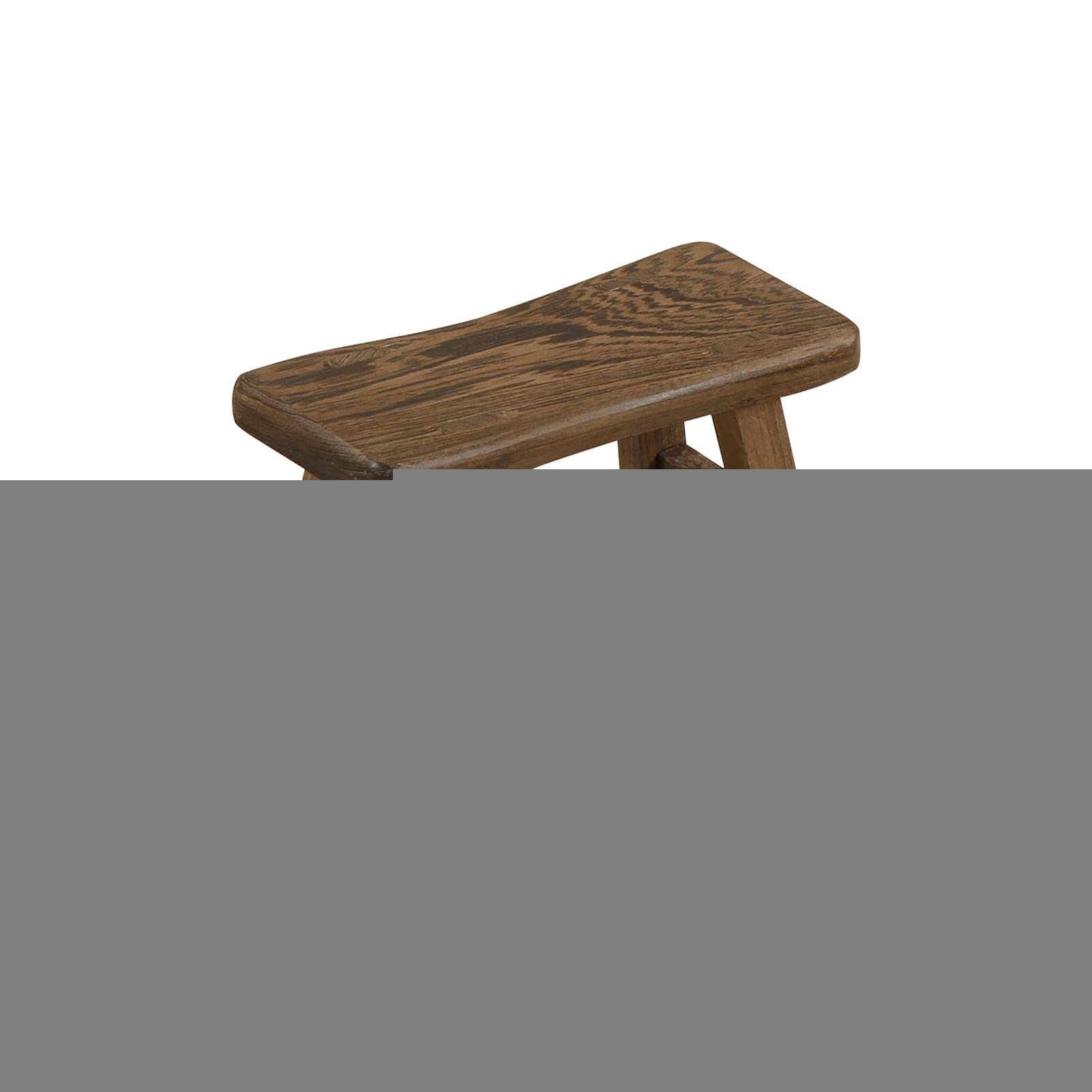 KASCLINO Wooden Step Stool - Rustic Bathroom & Living Room Stool for Kids & Adults, Multi-Purpose Step Bench & Plant Stand - Perfect for Home Decor, Fishing Accessory & Daily Use