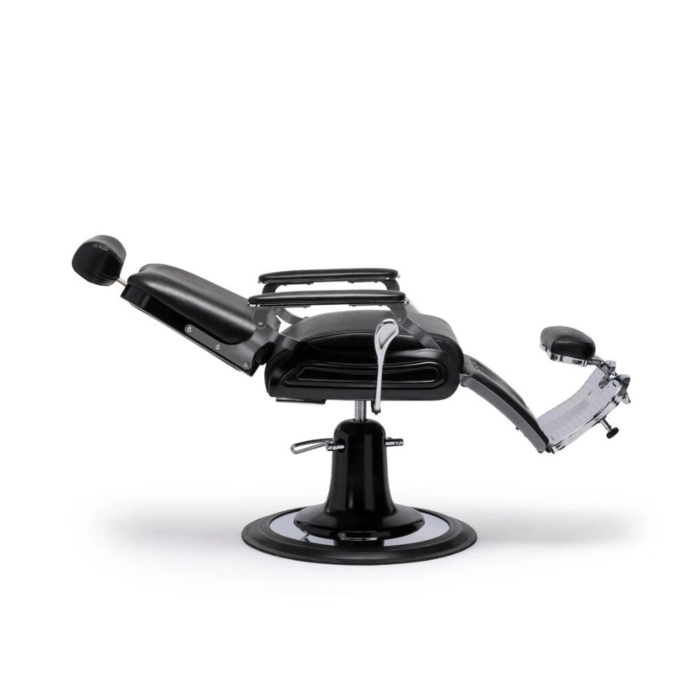 Lanvain Knox Canada Classic Superlative Barber Chair - 13W & 13B Adjustable Salon Styling Chair for Professional Haircuts & Shaves | Perfect for Barbershops & Home Grooming