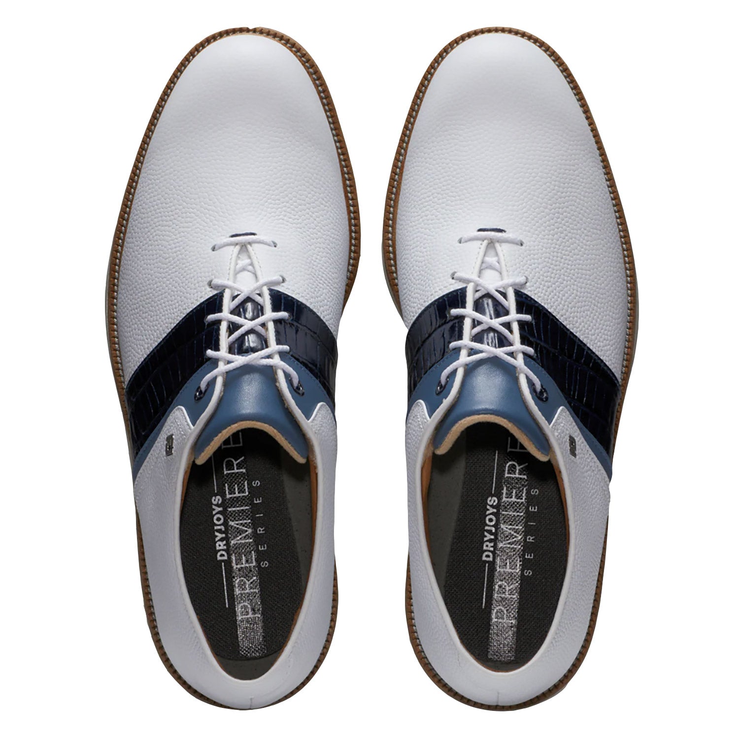 FootJoy Premiere Series Packard Spiked Men's Golf Shoes - Waterproof & Comfortable for All-Weather Performance on the Course