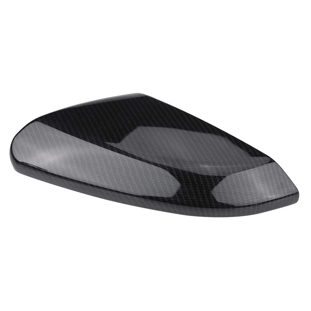 Carbon Fiber Mirror Caps for Honda Civic 2016-2019 - Black Rearview Mirror Cover Set (2PCS) - Compatible with Sedan, Coupe & Hatchback Models - Enhance Style & Protection for Daily Driving & Car Shows