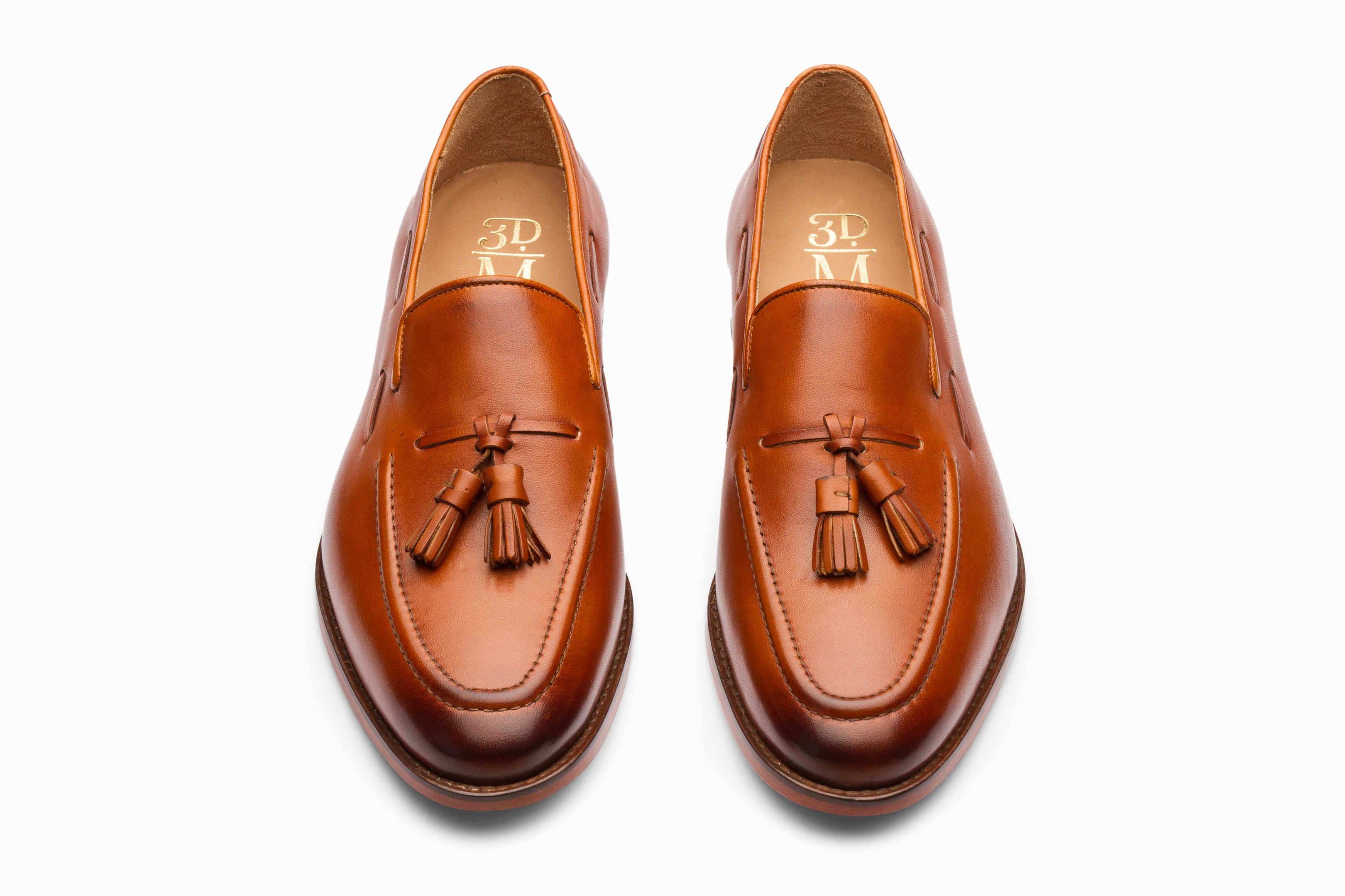 Stylish Tan Tassel Loafers for Women - Comfortable Slip-On Dress Shoes for Office, Party & Casual Wear