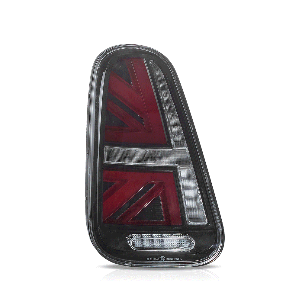 LED Tail Lights Assembly Compatible with 2001-2006 BMW Mini Cooper R50 R52 R53 - Durable Replacement Brake Lights for Enhanced Night Visibility & Style Upgrade