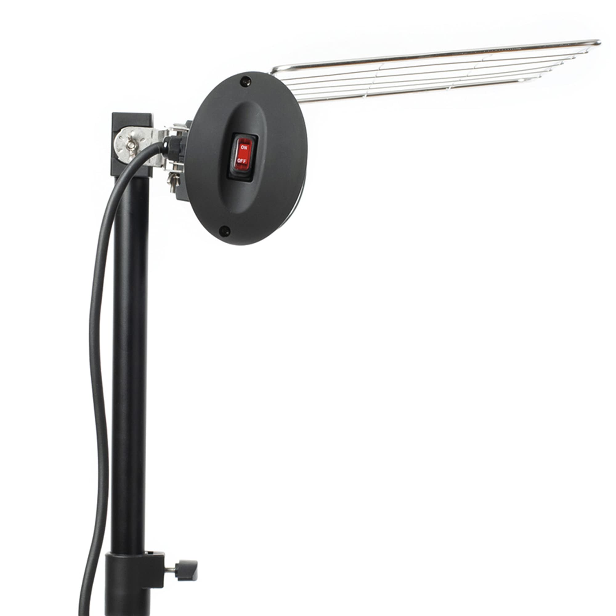 Outdoor Heater with Tripod Stand & Remote - Weatherproof Graphite Patio Heater for Decks, Backyards & Gardens | Perfect for Cold Evenings & Outdoor Entertaining, Black
