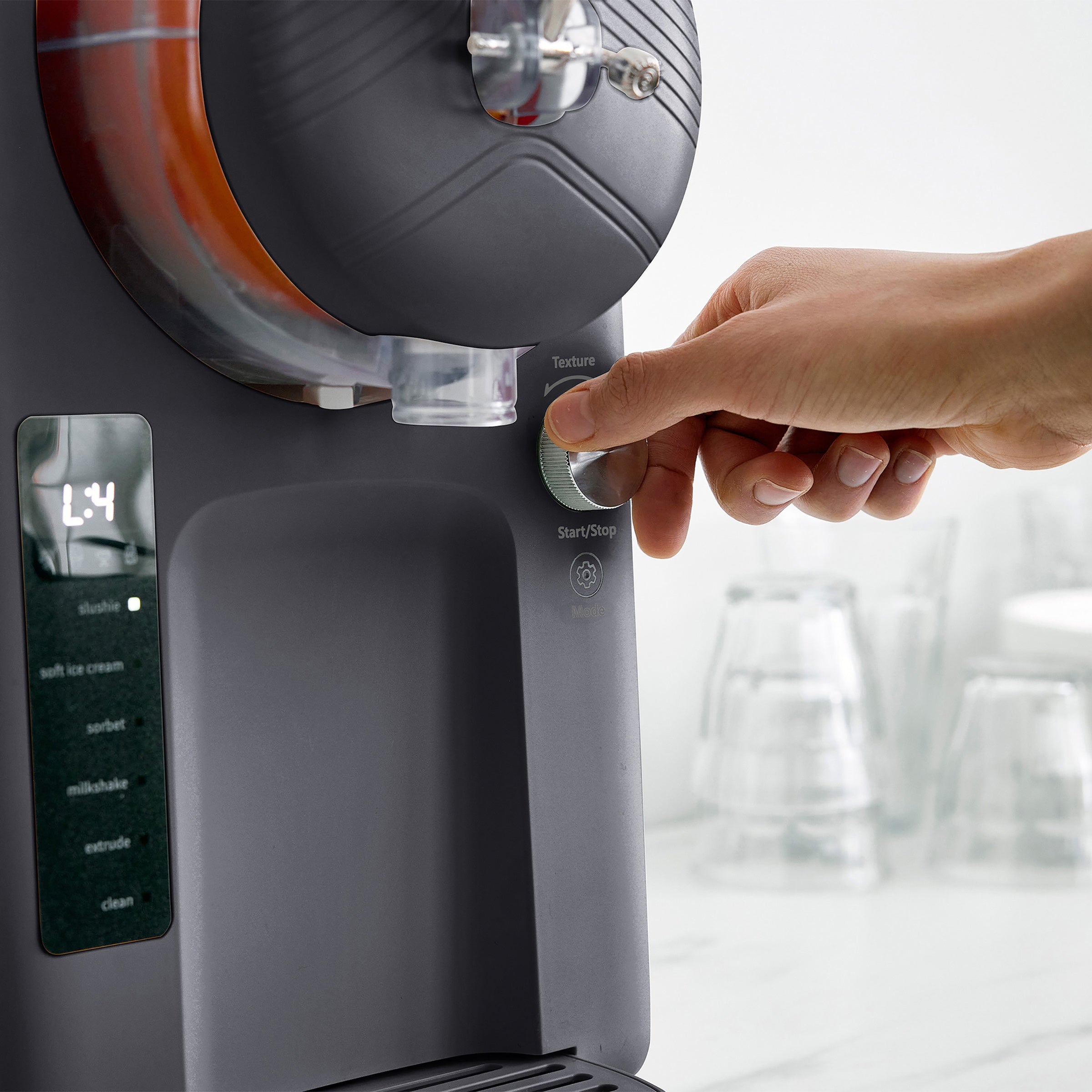 Frost Ice Cream & Frozen Drink Maker - Electric Ice Cream Machine for Homemade Desserts | Perfect for Parties, BBQs, and Family Gatherings