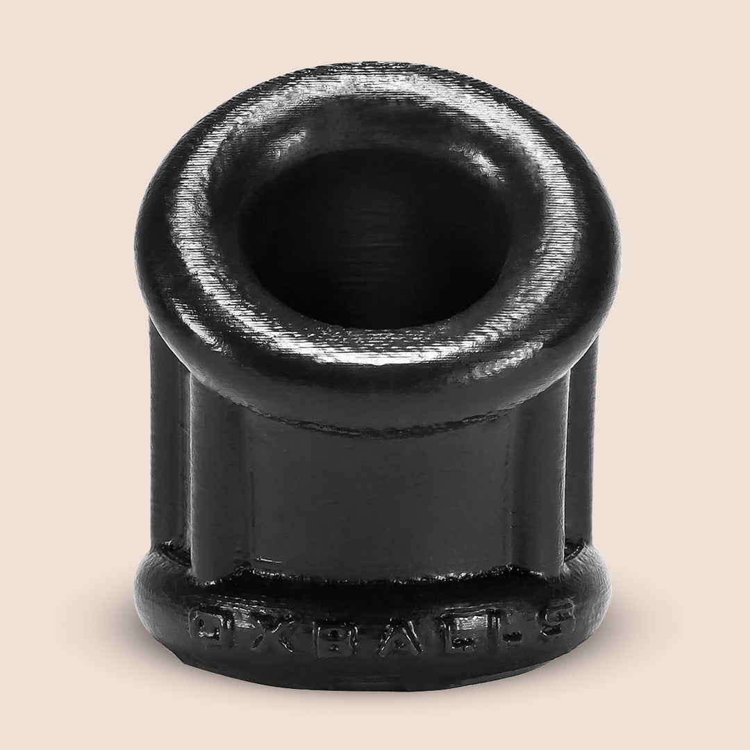 Oxballs Bent 1 Curved Silicone Ball Stretcher - Super Stretchy Testicle Weight for Men | Enhance Intimacy & Comfort During Playtime or Daily Wear