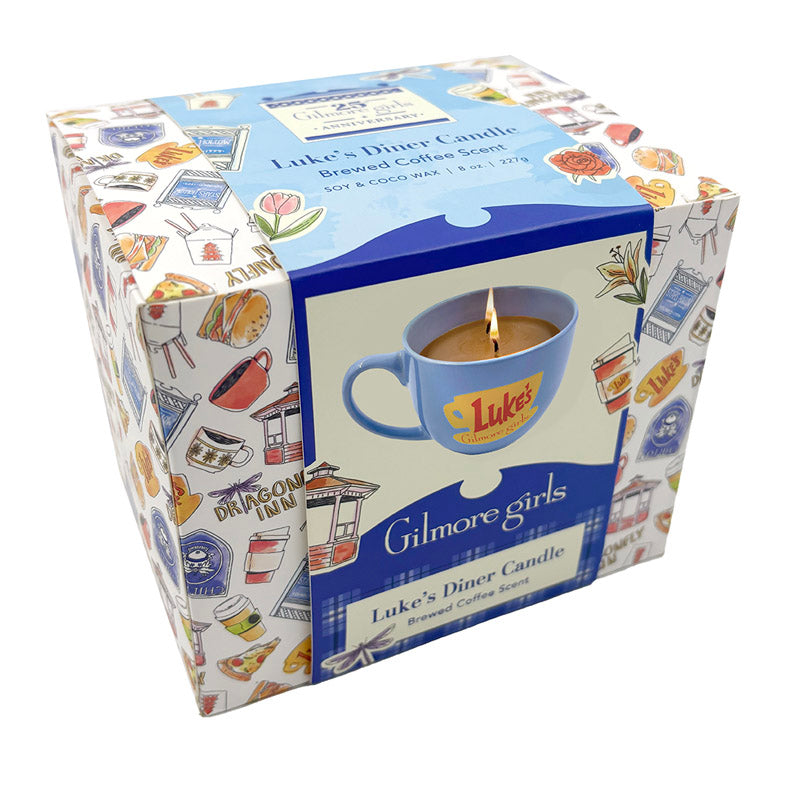 Gilmore Girls Luke's Diner Coffee Cup Candle - Officially Licensed Collectible Scented Candle - Perfect for TV Show Fans & Home Decor