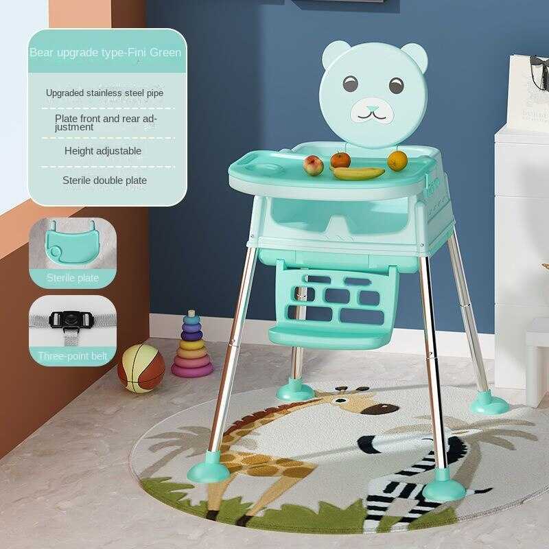 Baby Feeding Chair - Adjustable & Comfortable High Chair for Toddlers | Safe & Ergonomic Design for Mealtime, Snacks, and Playtime
