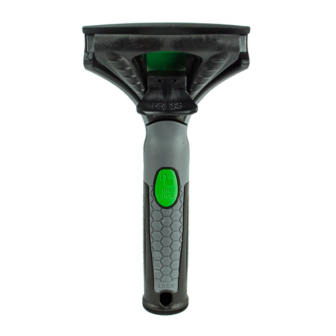 Unger ErgoTec Ninja Squeegee Handle 30° - Professional Window Cleaning Tool for Home & Commercial Use - Perfect for Glass, Mirrors, and Shower Doors