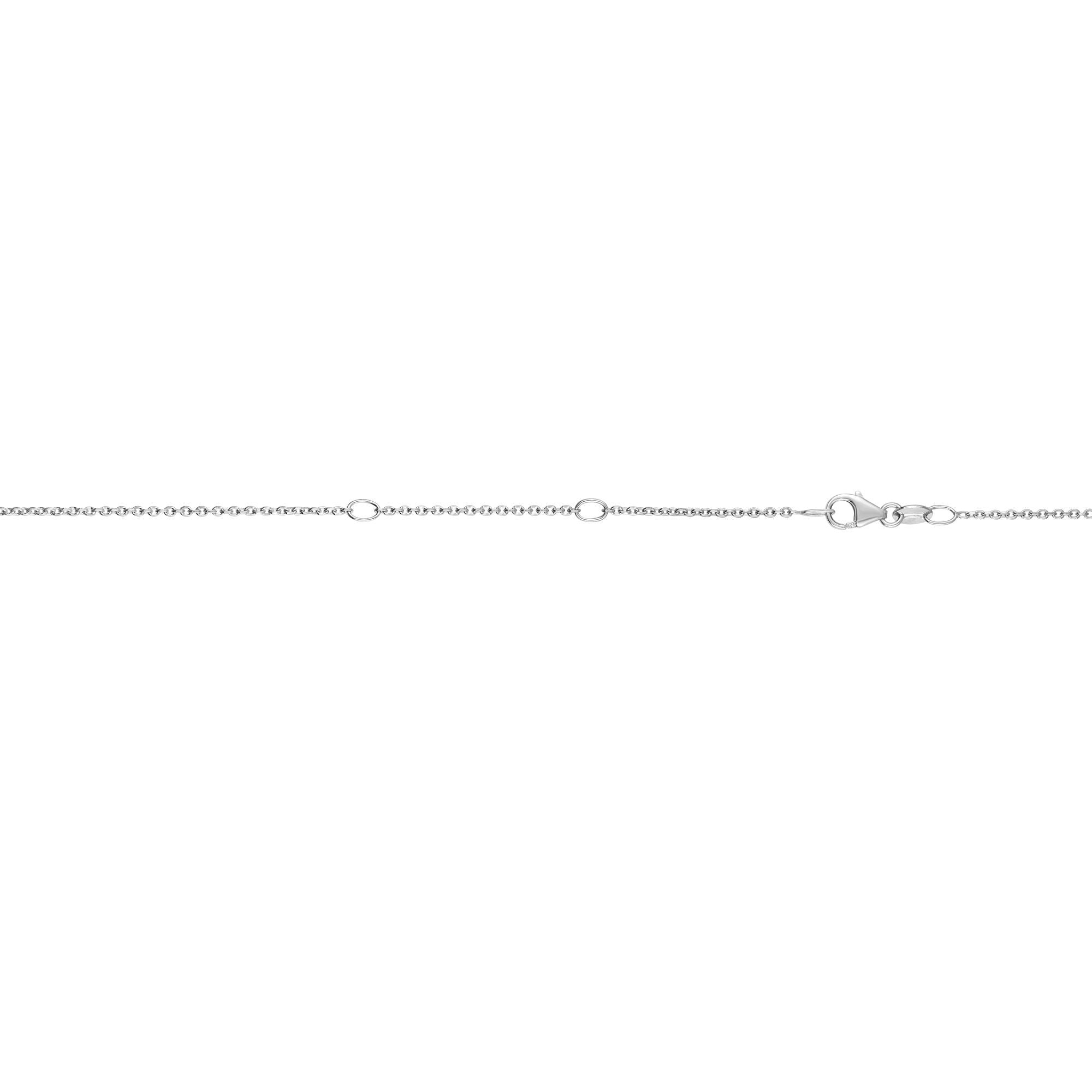 14K Gold 1.4mm Double Extendable Diamond Cut Cable Chain Necklace for Women - Elegant Layering Jewelry for Daily Wear, Gift Giving & Special Occasions