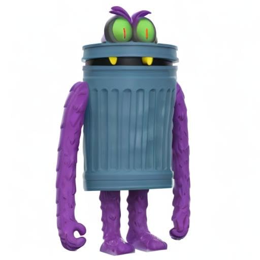 Super7 The Weirdest Trashquatch (Indigo to Hell) - 3.75