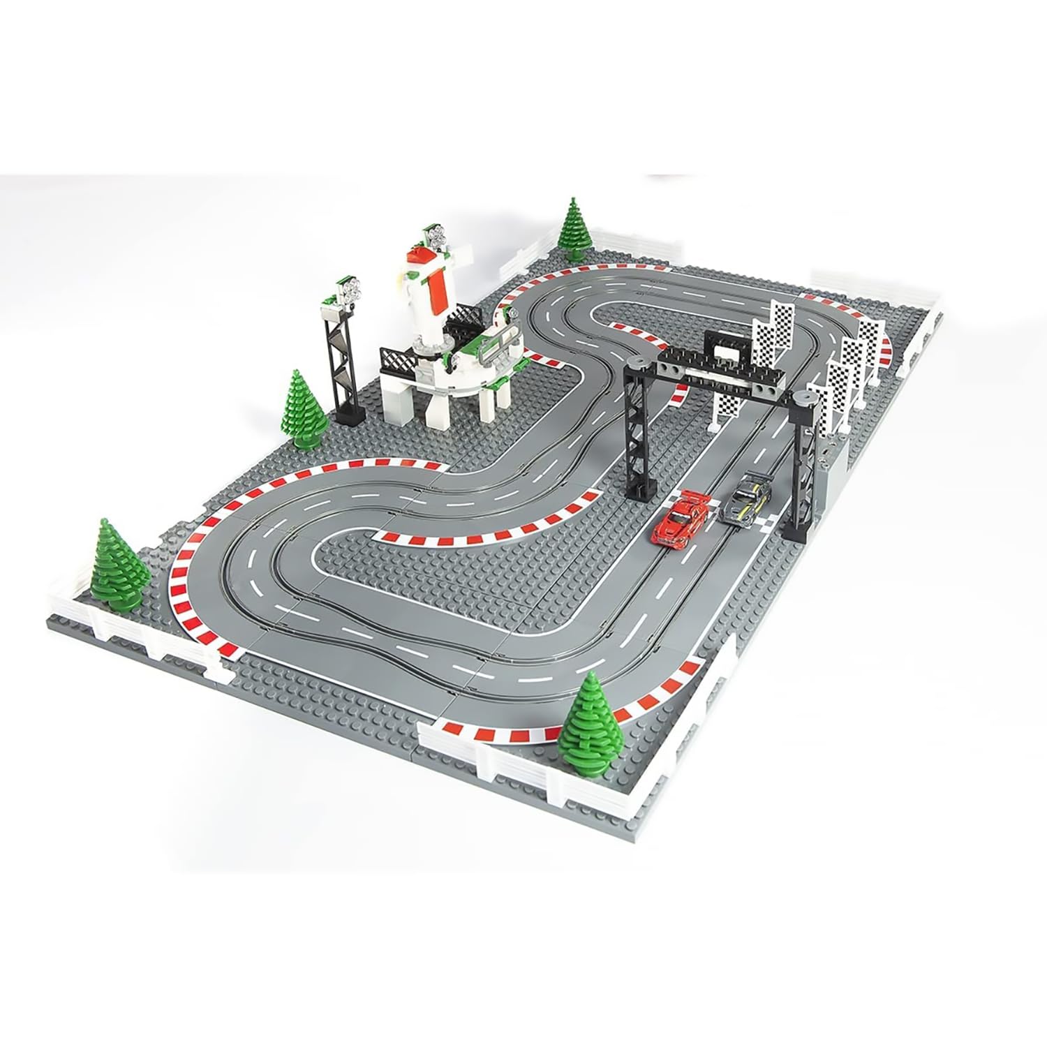 Micro Slot Race Track Playset - Re. El Toys for Kids - Perfect for Indoor Racing Fun & Birthday Gifts
