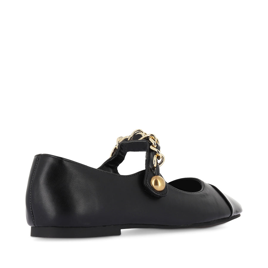 CALAN Black Patent Leather Shoes - Stylish & Durable for Women's Formal Wear & Evening Events