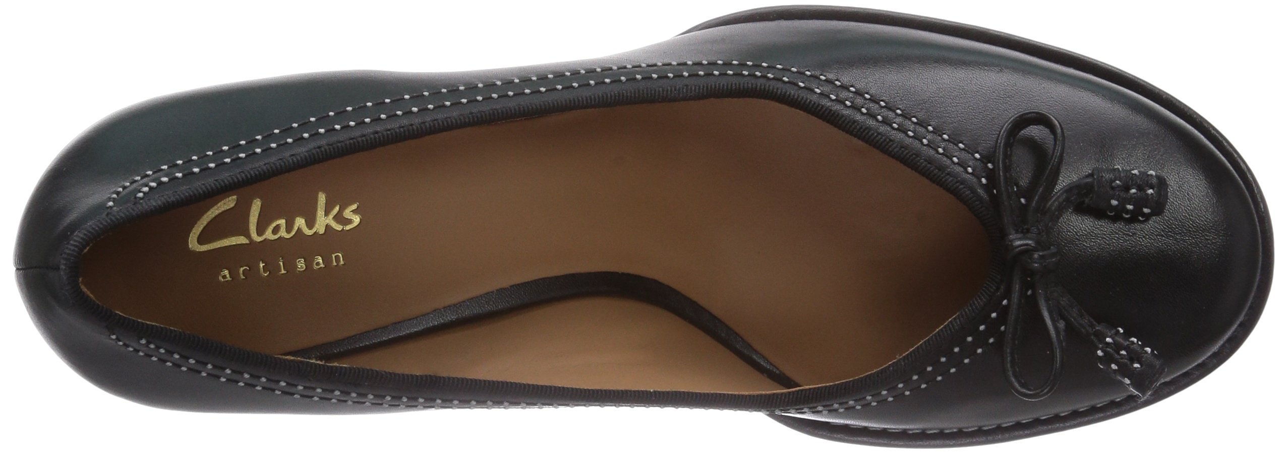 CLARKS Bombay Lights Women's Casual Shoes Size 4 Black - Comfortable Slip-On Loafers for Work, Travel & Everyday Wear