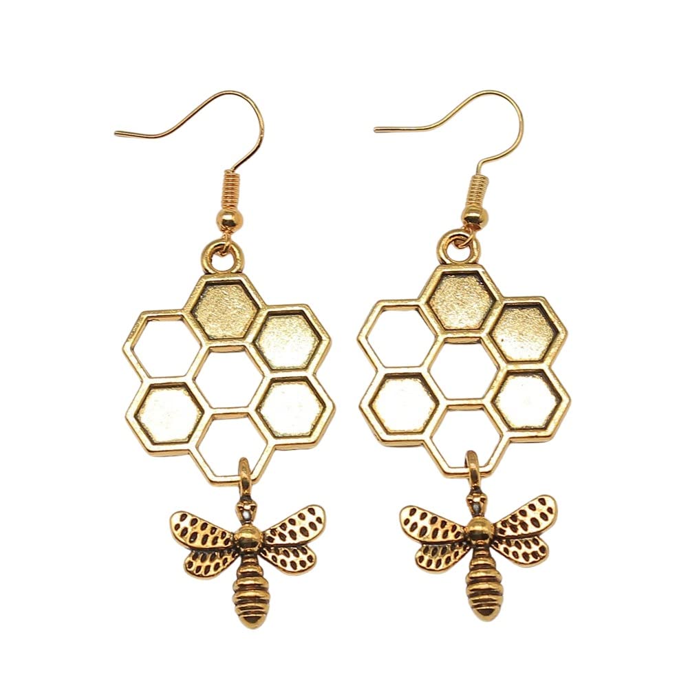 Handmade Enamel Animal & Plant Earrings - Unique Craft Supplies & Gifts for Women - Perfect for DIY Jewelry Making, Gift Giving & Fashion Accessories