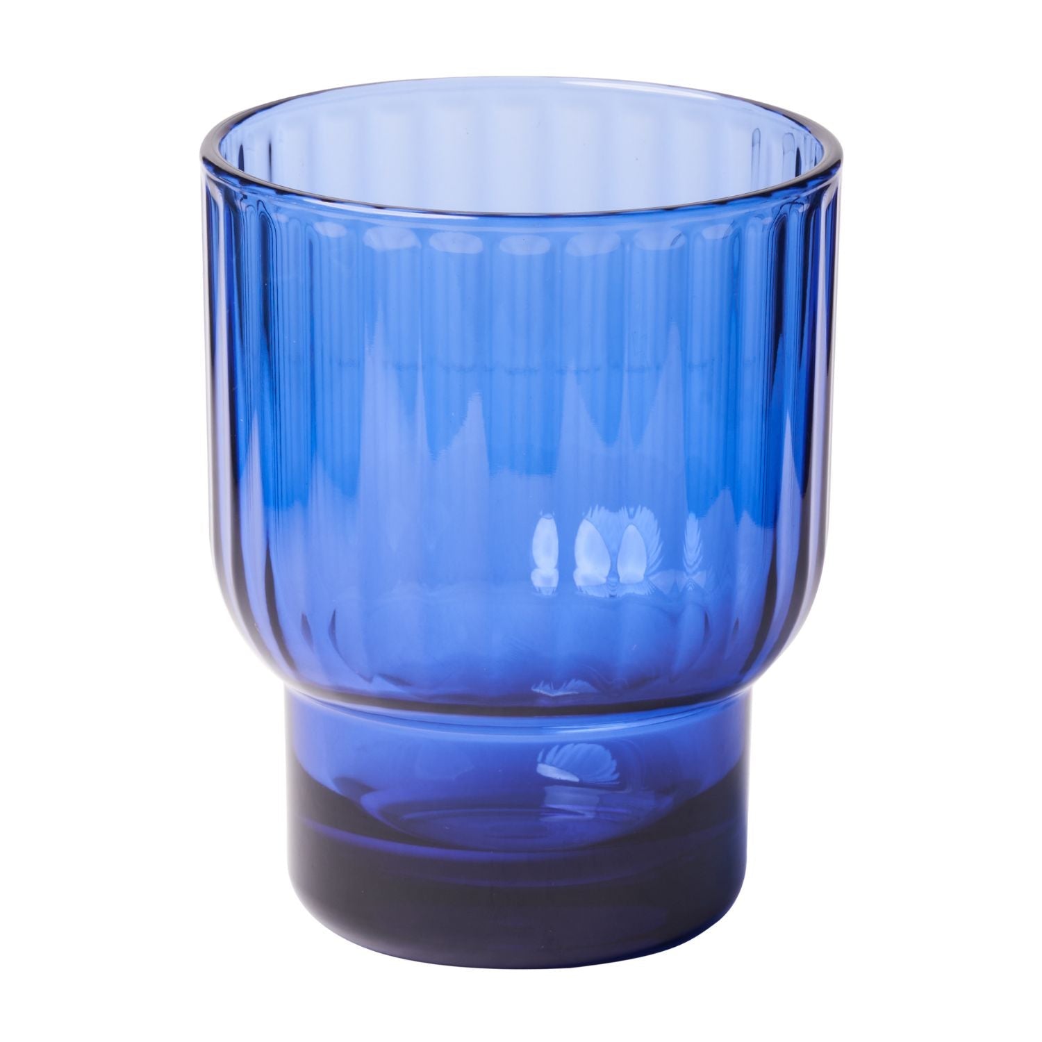 Insulated Stainless Steel Tumbler with Lid - 13.5oz Cobalt Blue Modern Short Cup for Hot & Cold Drinks - Perfect for Office, Travel, Gym & Outdoor Activities