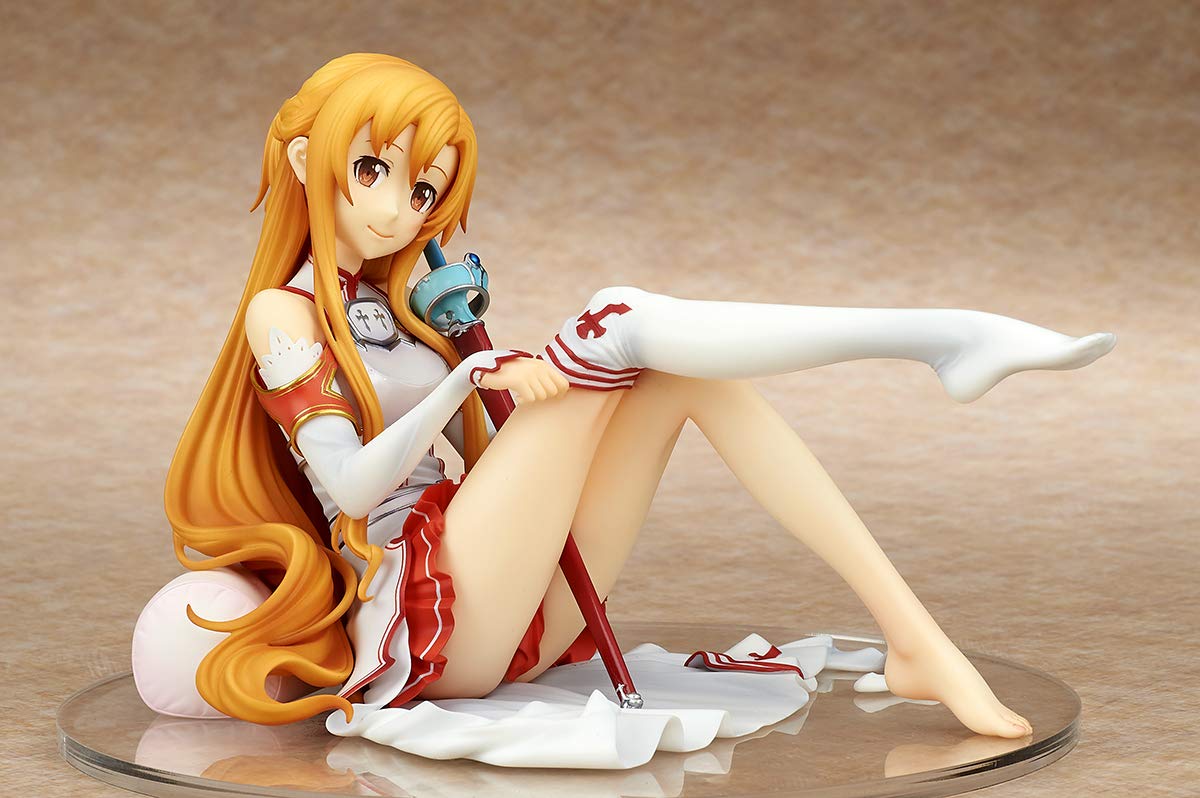 Sword Art Online Asuna 1/7 Scale Anime Figure - Premium Collectible Statue for Anime Fans & SAO Merchandise Lovers | Perfect for Display, Gaming Room Decor, and Otaku Collections