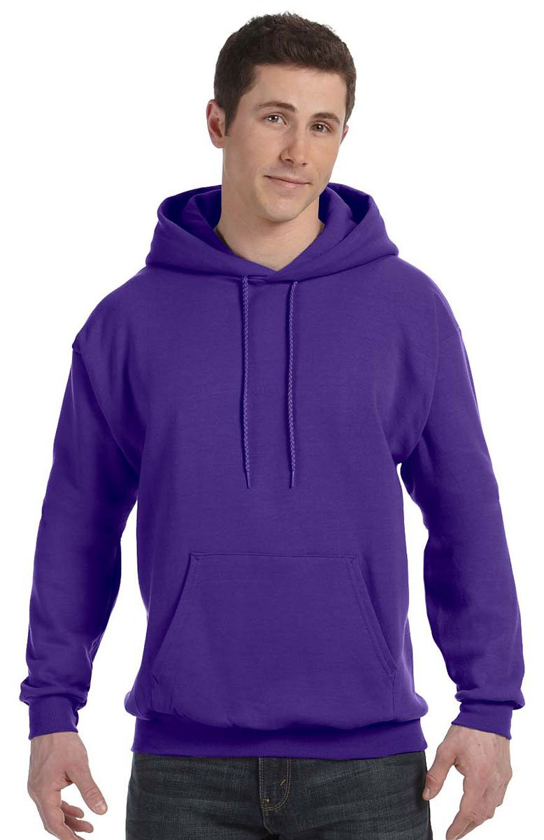 Hanes Men's Pullover Hoodie Sweatshirt - Soft Cotton Fleece, Comfort Fit for Casual Wear, Gym & Outdoor Activities