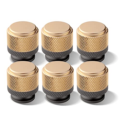 Gold and Grey Knob