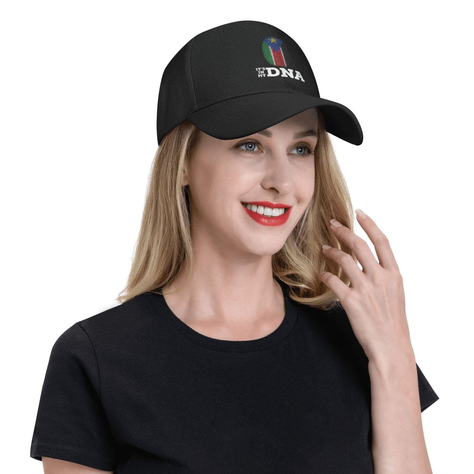 South Sudan DNA Baseball Cap for Men & Women - Adjustable Dad Hat for Golf, Casual & Outdoor Activities | Unisex Classic Snapback Hat
