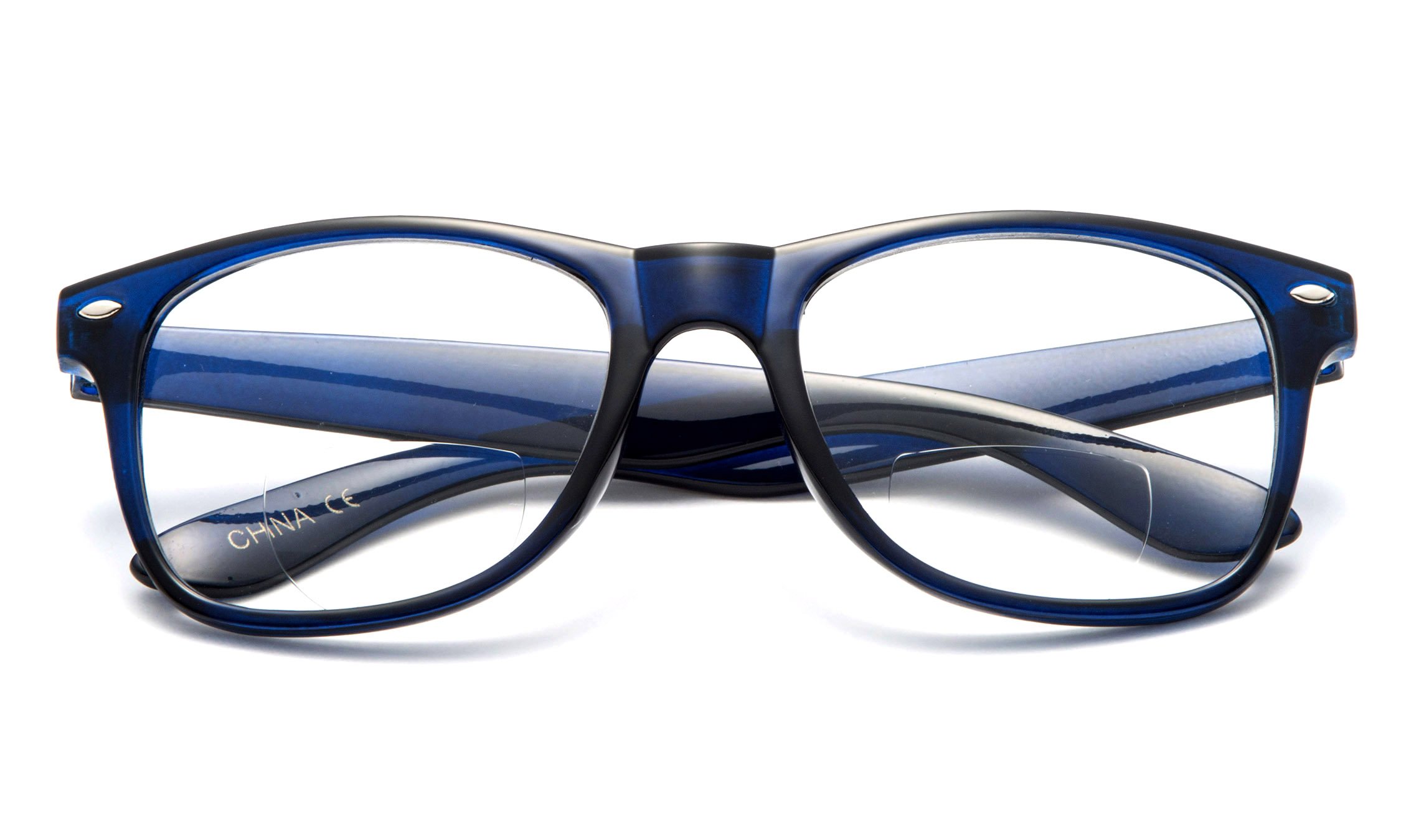 Big Frame Reading Glasses for Men & Women - Comfortable & Stylish Lightweight Readers for Daily Use, Office, and Reading