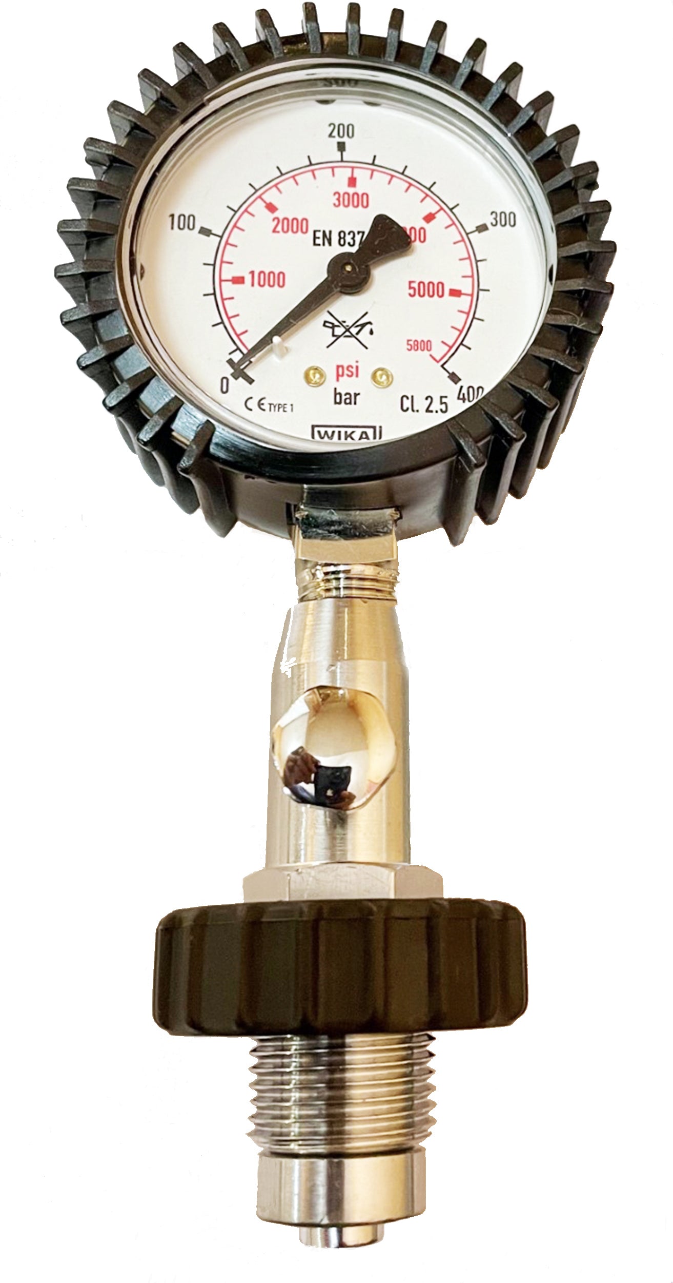 Beaver 300 Bar Pressure Analyzer - High Precision Hydraulic Pressure Gauge for Industrial & Automotive Testing | Perfect for Hydraulic Systems, Pneumatic Tools, and Equipment Maintenance