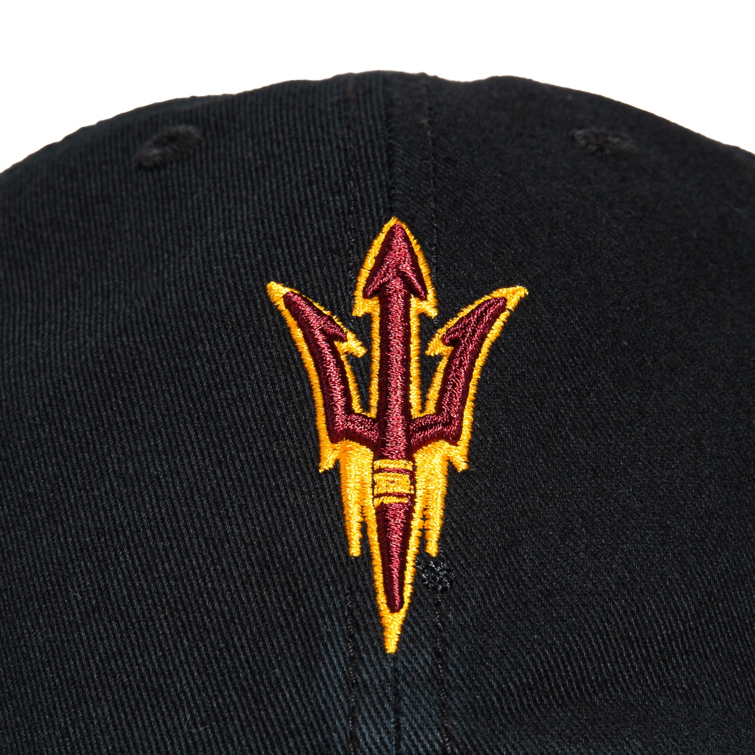 47 Brand Arizona State Sun Devils Franchise Fitted Hat - Black | NCAA College Team Snapback Cap for Men & Women | Perfect for Game Day, Tailgating & Fan Support