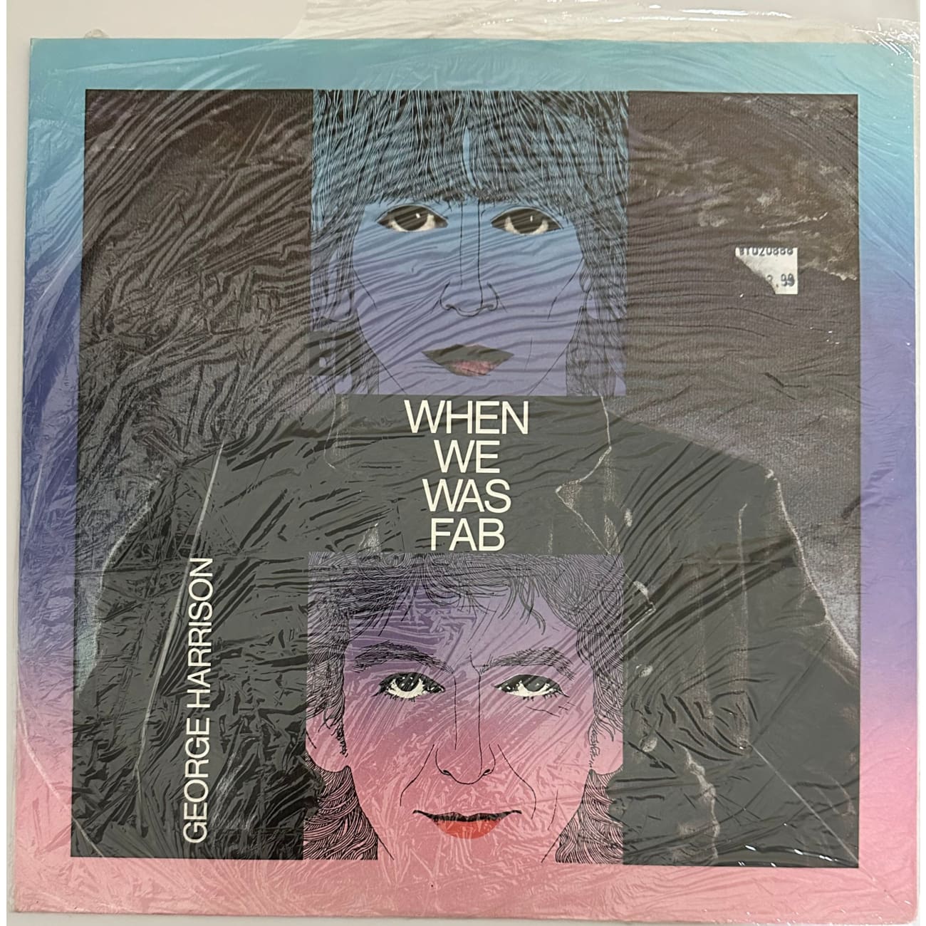 George Harrison 'When We Was Fab' 12-Inch Import Vinyl Single (W8131T, 1988) - Perfect for Vintage Music Collectors & Beatles Fans