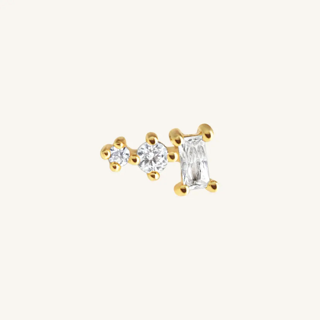 Spark Studs Earrings for Women - Trendy Cubic Zirconia Stud Earrings for Everyday Wear | Perfect for Work, Parties & Gifting