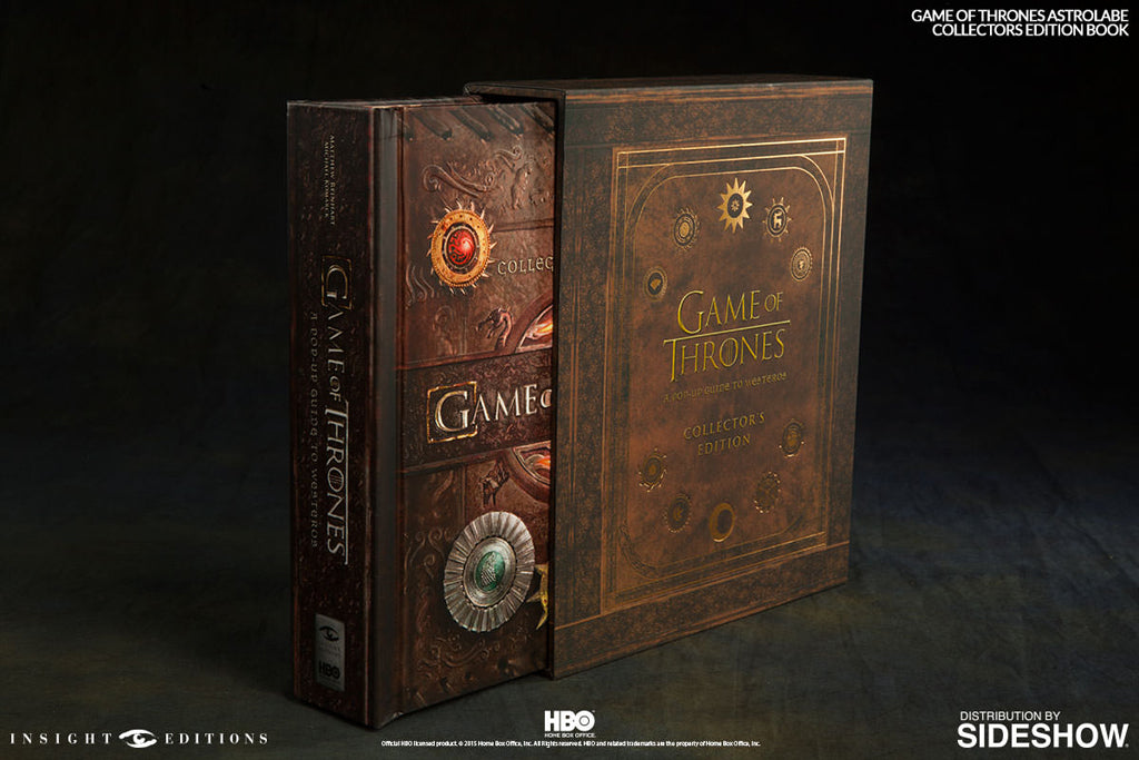 Game of Thrones Astrolabe Collector's Edition Book Set - Complete Hardcover Box Set with Illustrations | Perfect for Fantasy Book Lovers & Home Decor | Great Gift for Game of Thrones Fans & Medieval Collectors