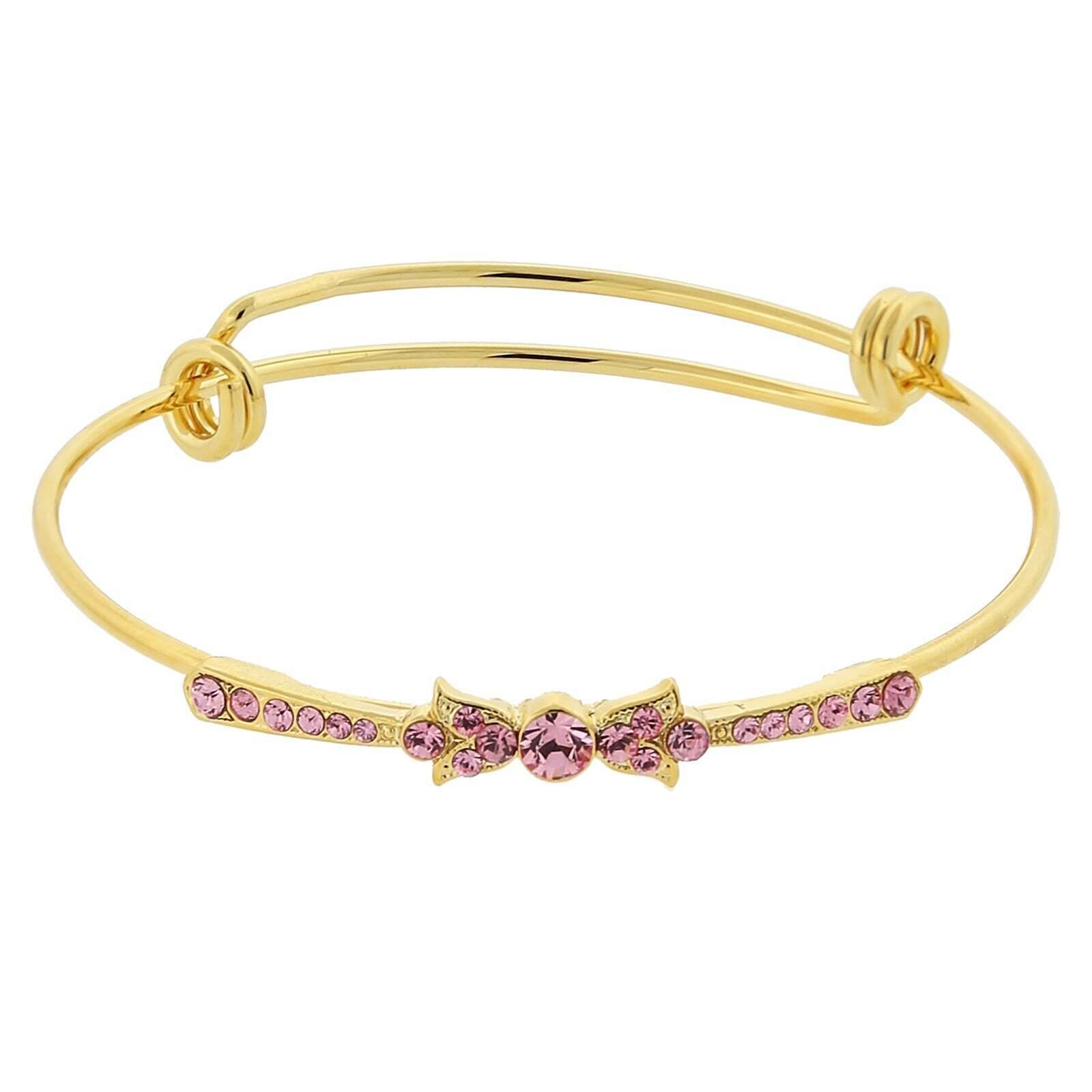 1928 Jewelry Crystal Expandable Wire Bangle Bracelet for Women - Vintage Style Adjustable Cuff Bracelet - Perfect for Parties, Weddings & Everyday Wear