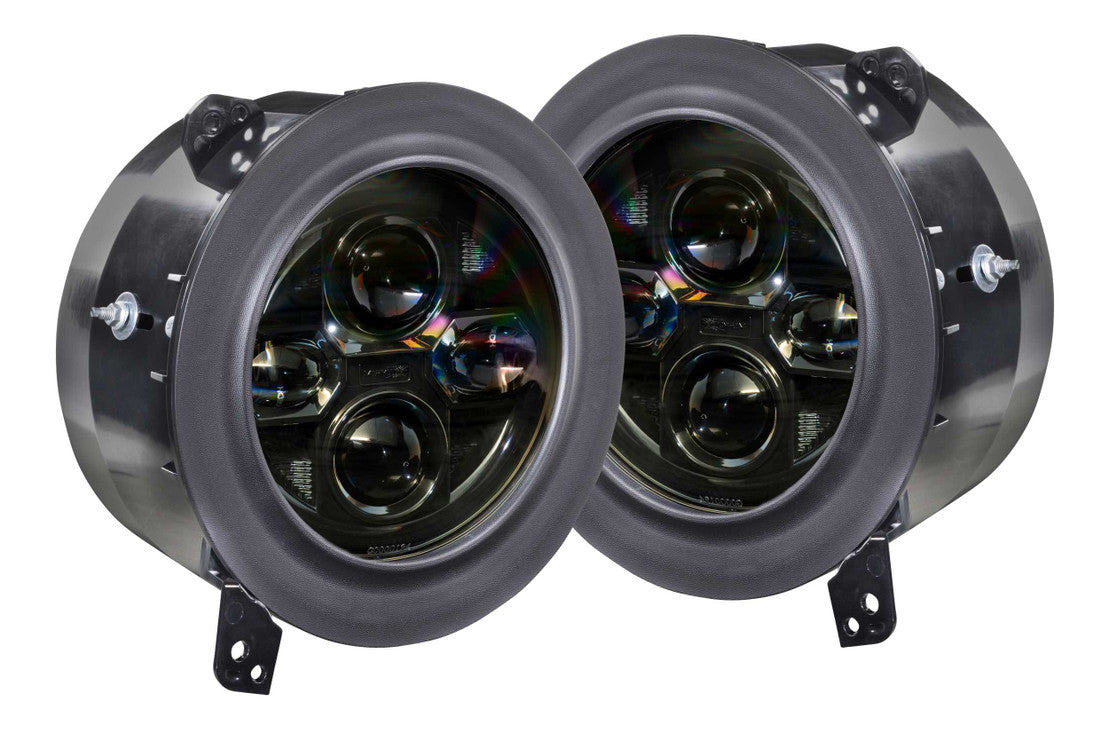 JEEP WRANGLER JL / GLADIATOR JT Waterproof LED Headlights - 7-Inch Sealed Beam Headlamp Conversion Kit for Off-Road, Night Driving & Adventure