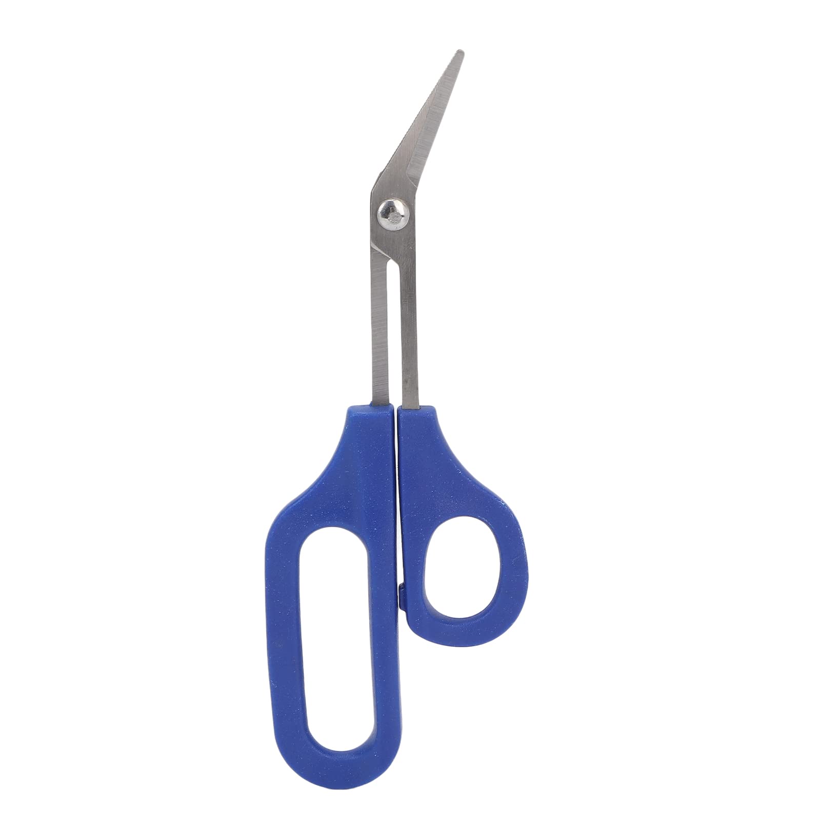Stainless Steel Long Handle Toenail Scissors - Professional Ingrown & Thick Toenail Clippers with Ergonomic Grip & Cuticle Cutter - Ideal for Elderly, Back Pain Sufferers & Podiatry Use - Perfect for Home Pedicure & Foot Care