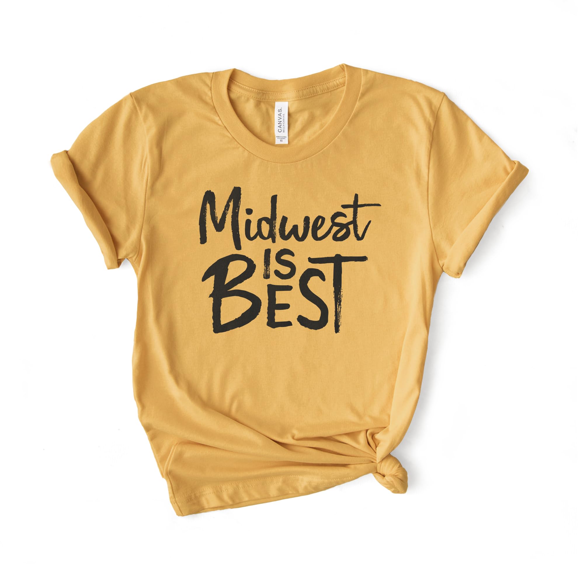 Midwest Pride T-Shirt - Softstyle Unisex Midwest Gift Tee - Best Midwest State Home Apparel - Comfortable Cotton Shirt for Men & Women - Perfect for Casual Wear, Gifting & Showing Regional Pride