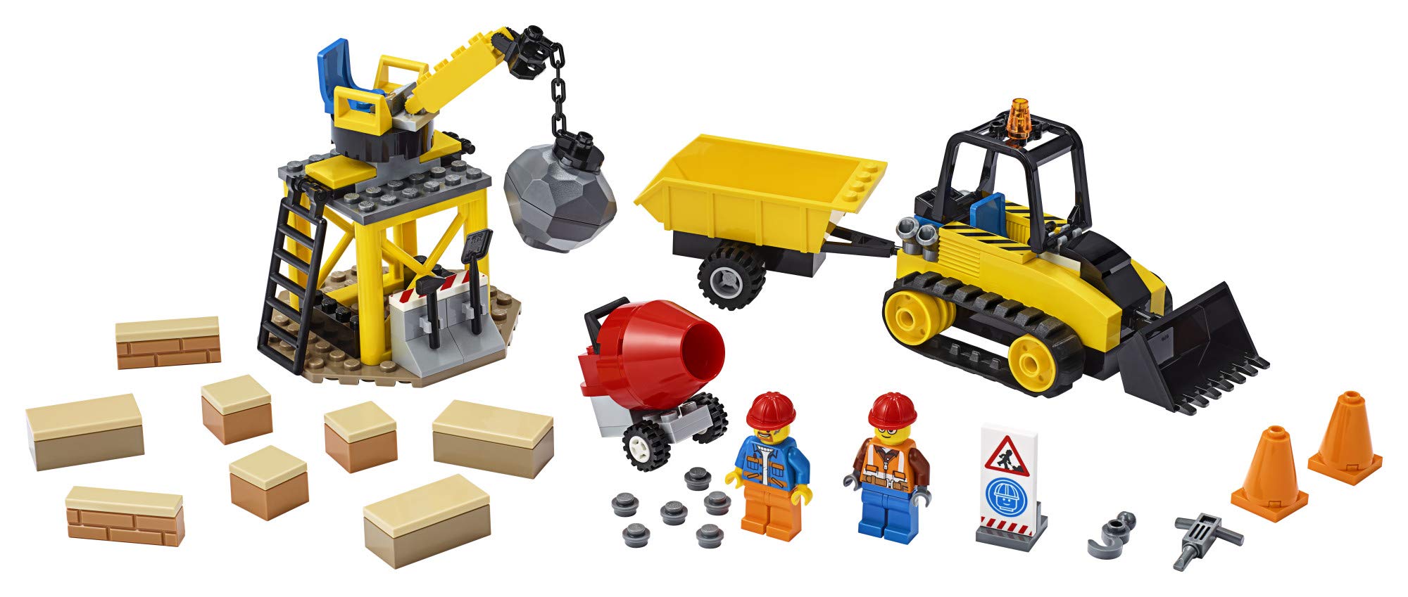 LEGO City Construction Bulldozer 60252 Toy Building Set - 126 Pieces STEM Learning Construction Toy for Kids Ages 5-12 | Creative Play, Birthday Gift, Classroom Activity