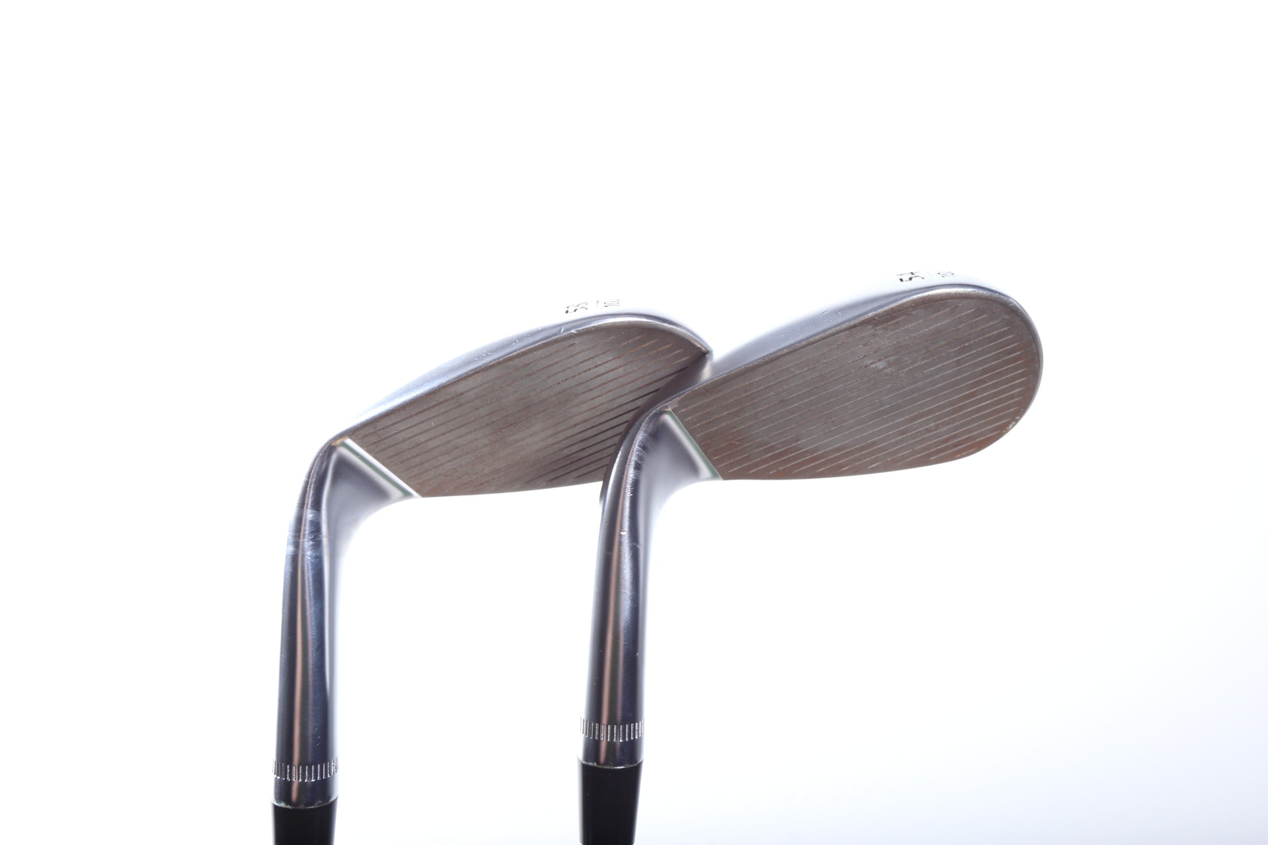 Premium Used Callaway JAWS Full Toe Chrome Wedge Set - Right Handed 54° & 58° Wedges with Regular Flex - Perfect for Golfers Seeking Precision Shots Around the Green