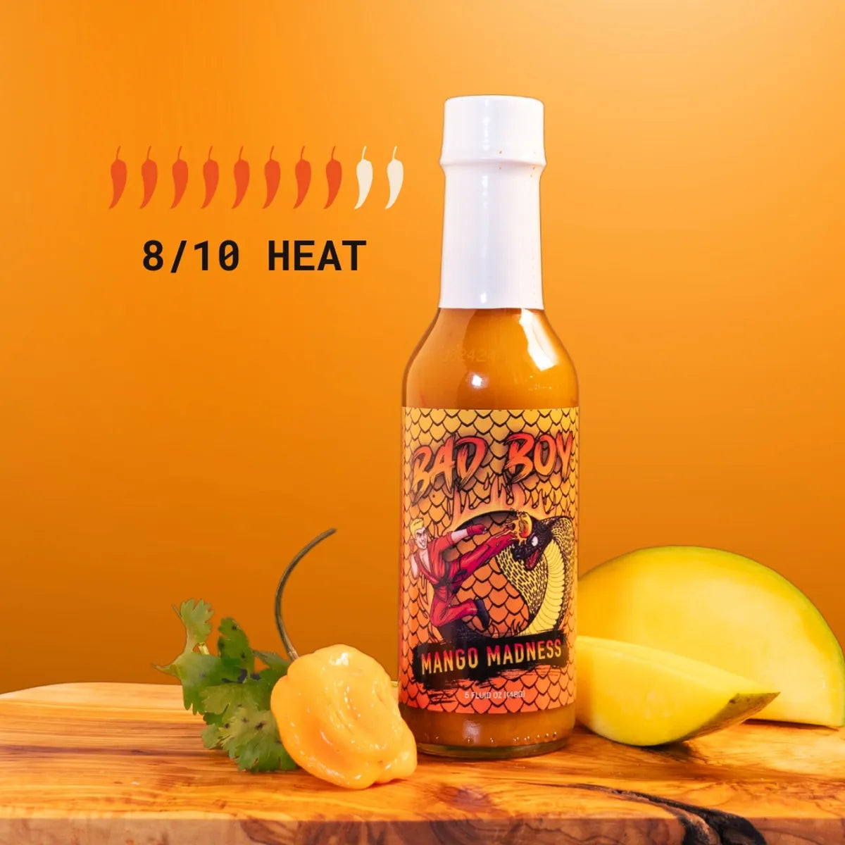 Bad Boy Mango Madness E-Liquid - Premium Vape Juice for Vaping Enthusiasts | Perfect for Cloud Chasing & All-Day Vaping