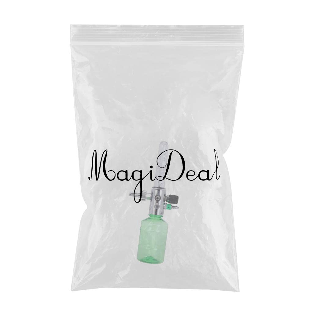 SAZ DEKOR Oxygen Flow Meter Regulator with Durable Valve for Medical Use - Perfect for Home Healthcare, Hospitals, and Emergency Oxygen Therapy
