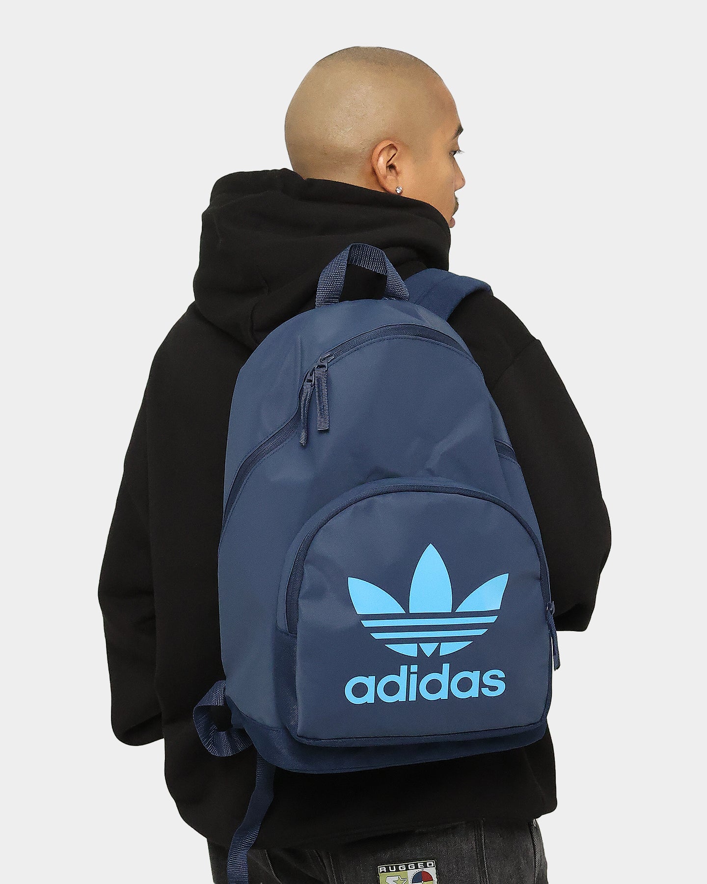 Adidas Adicolor Archive Backpack - Night Indigo Blue School & Travel Backpack for Men & Women | Perfect for College, Gym & Outdoor Adventures