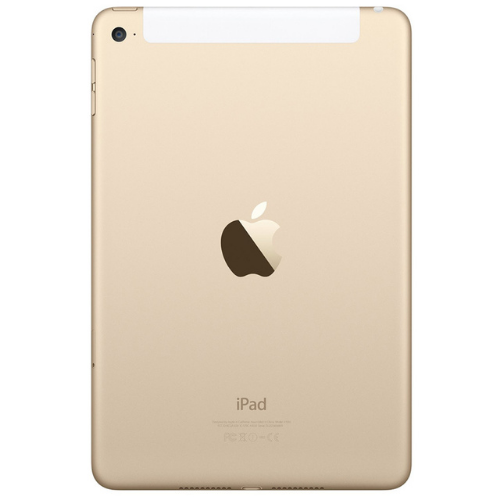 Apple iPad Mini 4 16GB Gold - Wi-Fi + Cellular - Compact Tablet for Work, Travel & Entertainment | Portable Device for Business, Gaming & Streaming