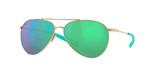 Shiny Gold/Copper Green Mirrored Polarized 580g