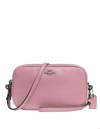 Coach Pebble Leather Crossbody Clutch Bag for Women | Stylish Shoulder Purse for Everyday Use, Date Night & Travel Accessories
