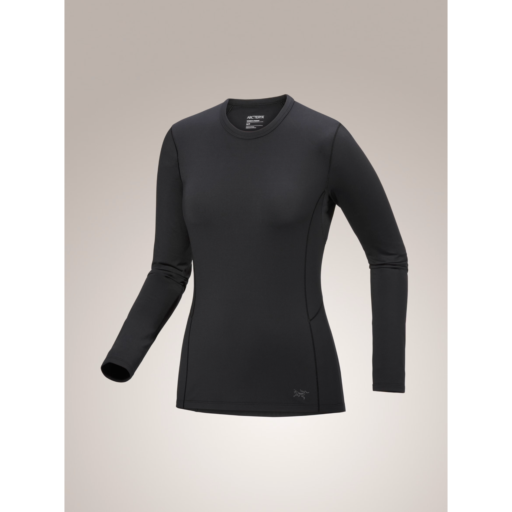 Arc'teryx Women's Rho Crew Neck Long Sleeve Baselayer - Warm Thermal Shirt for Hiking, Skiing & Outdoor Activities