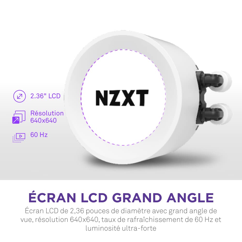 NZXT Kraken Elite RGB 360mm AIO Liquid CPU Cooler with 2.36