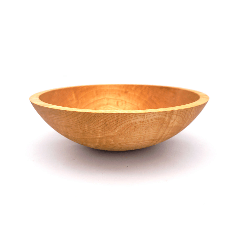 Premium J.K. Adams Hardwood Maple Bowl Set - 3 Sizes for Kitchen, Dining & Serving - Natural Wood Salad, Fruit & Snack Bowl for Home Decor & Entertaining